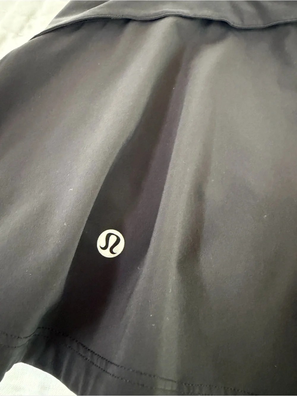 Lululemon Black Play off the Pleats tennis skirt